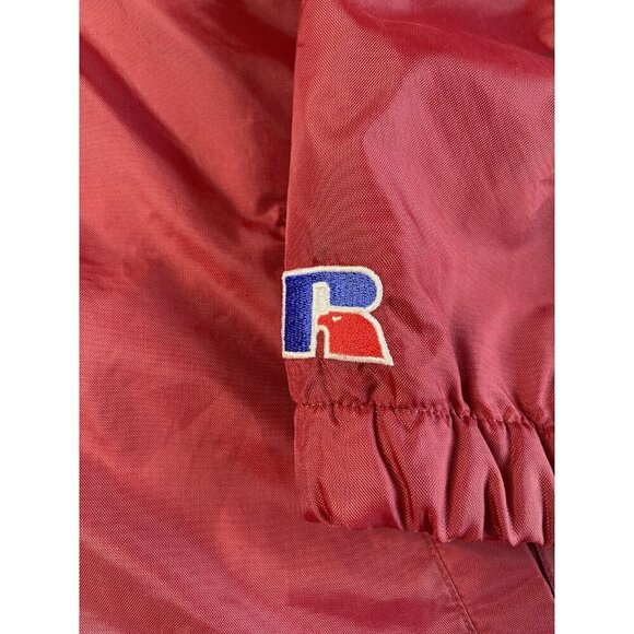 VTG Russell Athletic USC Trojans Full Zip Hooded Casual Jacket SZ XL Water Resis - Picture 5 of 16